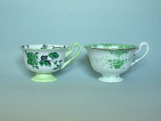 GAINSBOROUGH Shelley & Wileman Demi Cups